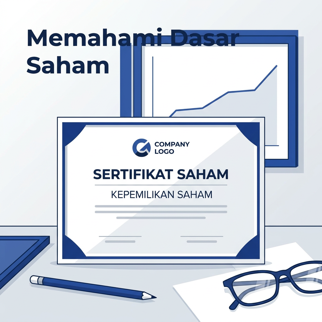 Ilustrasi dasar saham Indonesia